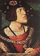 Bernard van orley Portrait of Charles V Sweden oil painting artist